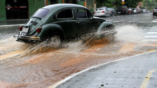 Inmet alerta para perigo de chuva forte nesta sexta