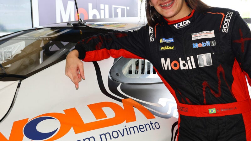 Piloto Antonella Bassani, patrocinada pela Volda, correrá na terceira etapa da Porsche Cup