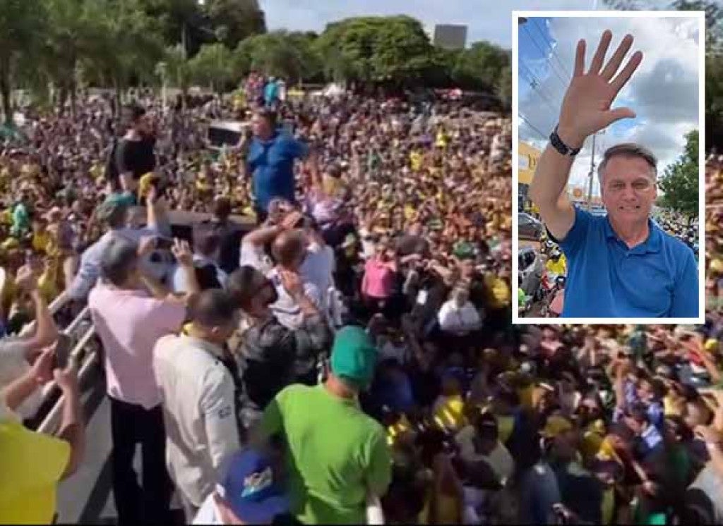 Em Sinop, Bolsonaro faz motociata, defende agro e detona Lula