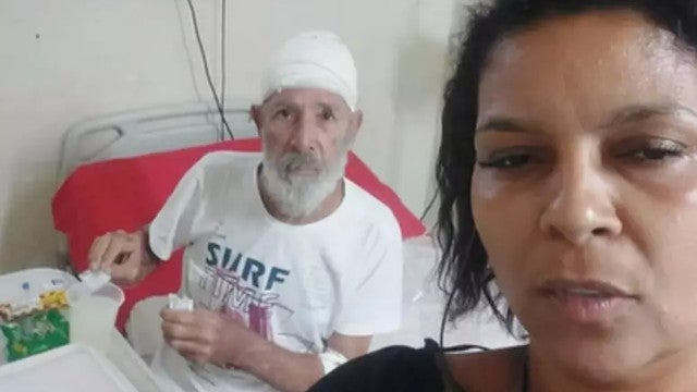 Mulher que estava com parente morto em banco tem problemas psiquiátricos, diz filho