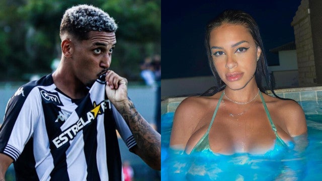 Namorada de jogador do Botafogo denuncia violência doméstica