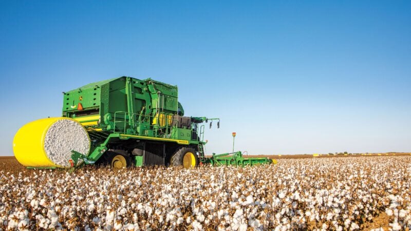 Colhedoras de algodão ganham modelo exclusivo de pneu