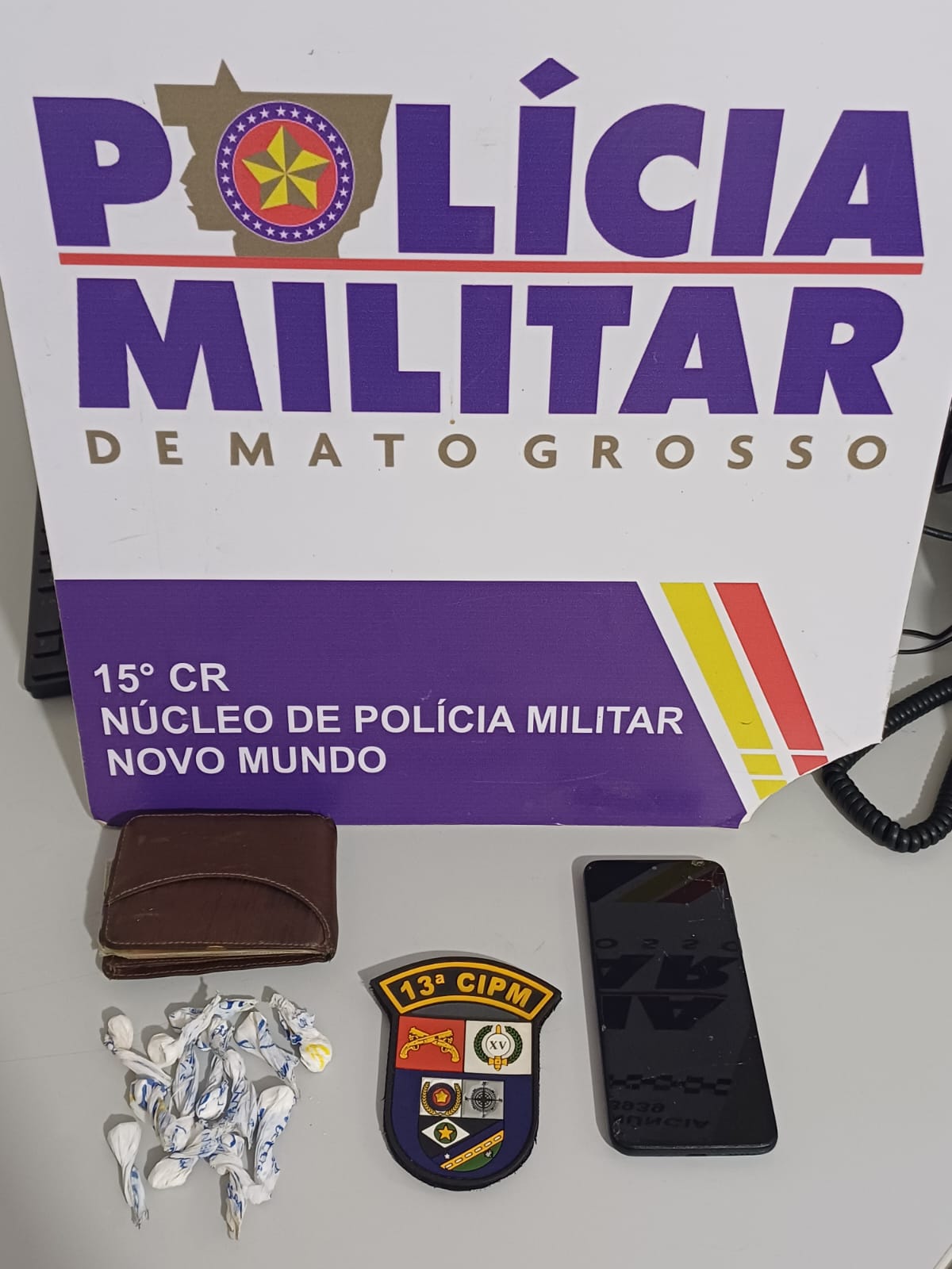 PM de Guarantã do Norte prende traficante no Parque de Exposição Cristalino Agro Show