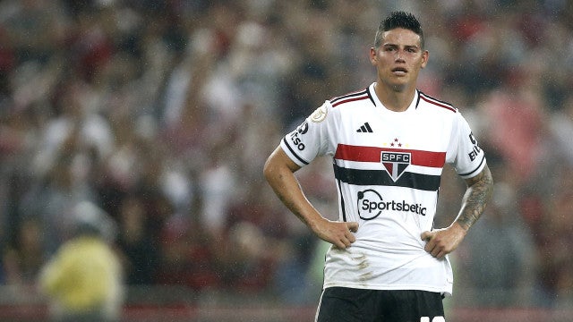 James Rodríguez não treina e é liberado pelo São Paulo para se apresentar à Colômbia