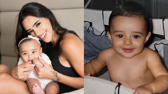 Bruna posta foto de quando era bebê e se compara a Mavie; parecidas?