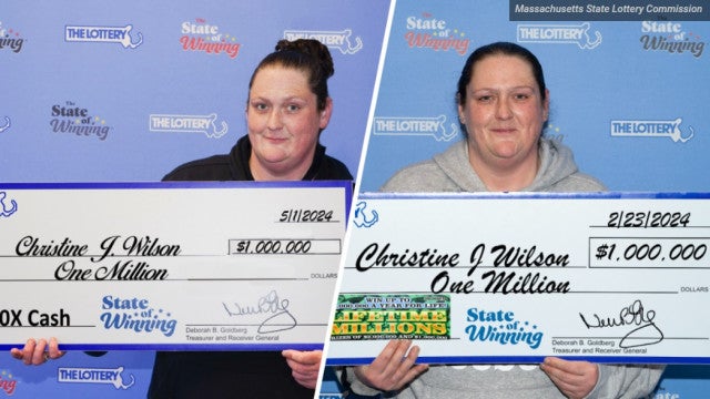 Mulher vence loteria de 1 milhão pela segunda vez em 10 semanas