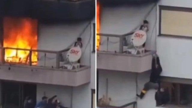 Menino de 6 anos é salvo de apartamento em chamas no Rio Grande do Sul; veja vídeo