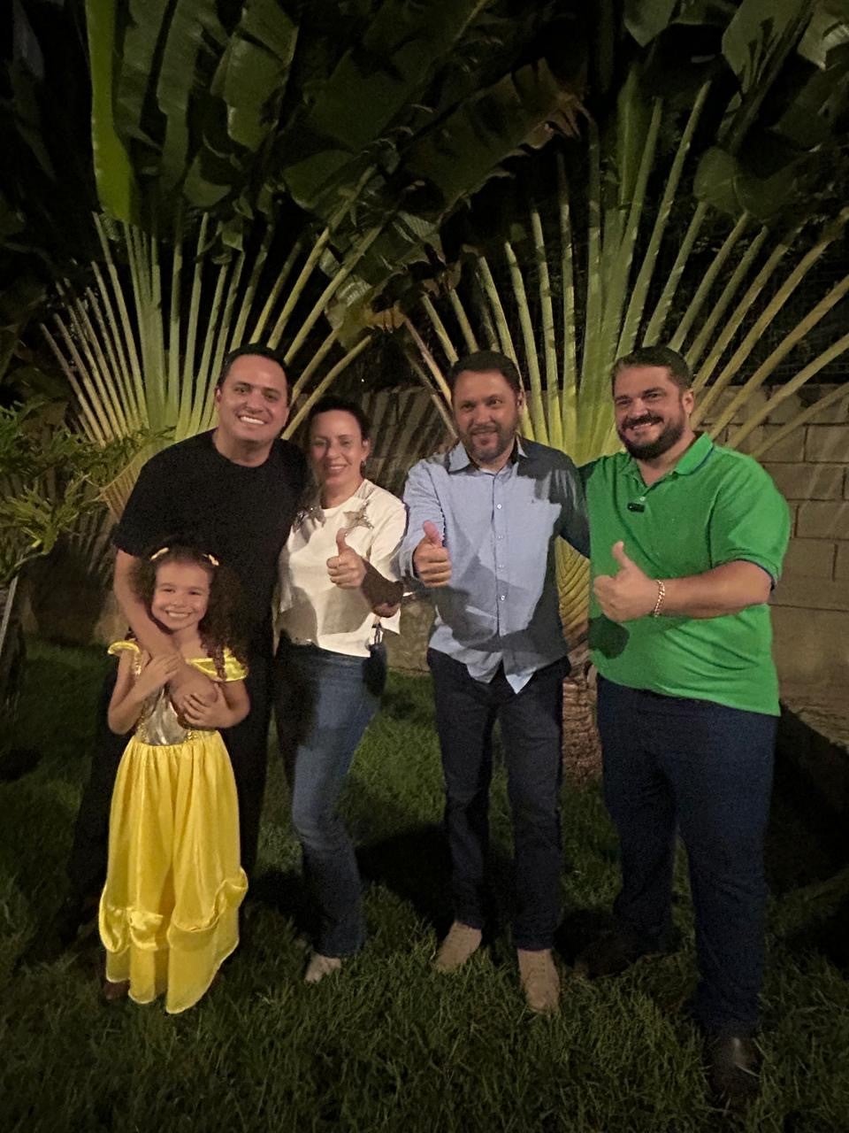 Deputado Diego Guimarães Oficializa apoia a pré-candidatura a prefeito do professor Valcimar Fuzinato