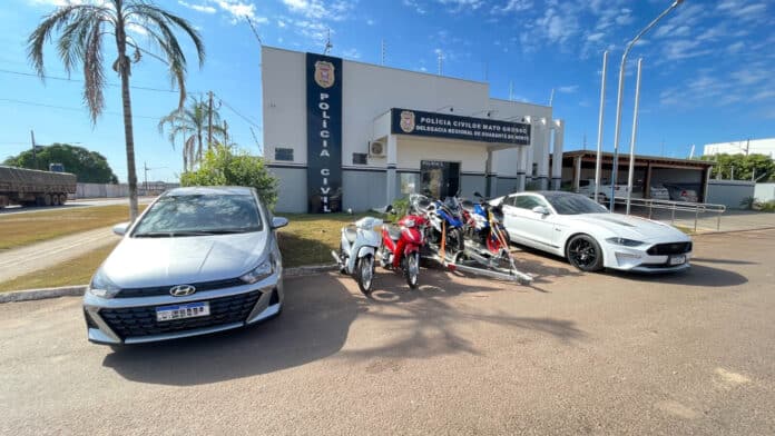 Polícia de Guarantã do Norte investiga homem por realizar rifas virtuais e apreende veículos