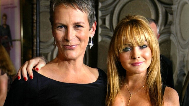 Lindsay Lohan e Jamie Lee Curtis posam juntas nos bastidores de ‘Sexta-feira Muito Louca 2’