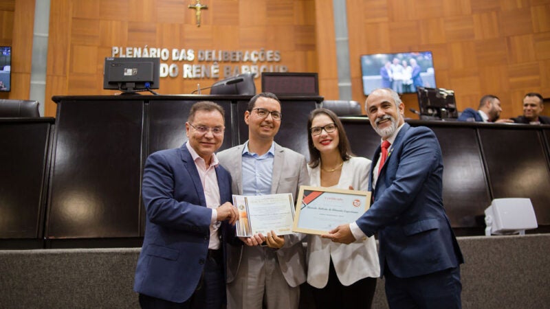 Gestor do Sinpaig visita AL MT e agradece Deputada Janaína e Botelho por aprovação de Lei em prol da entidade