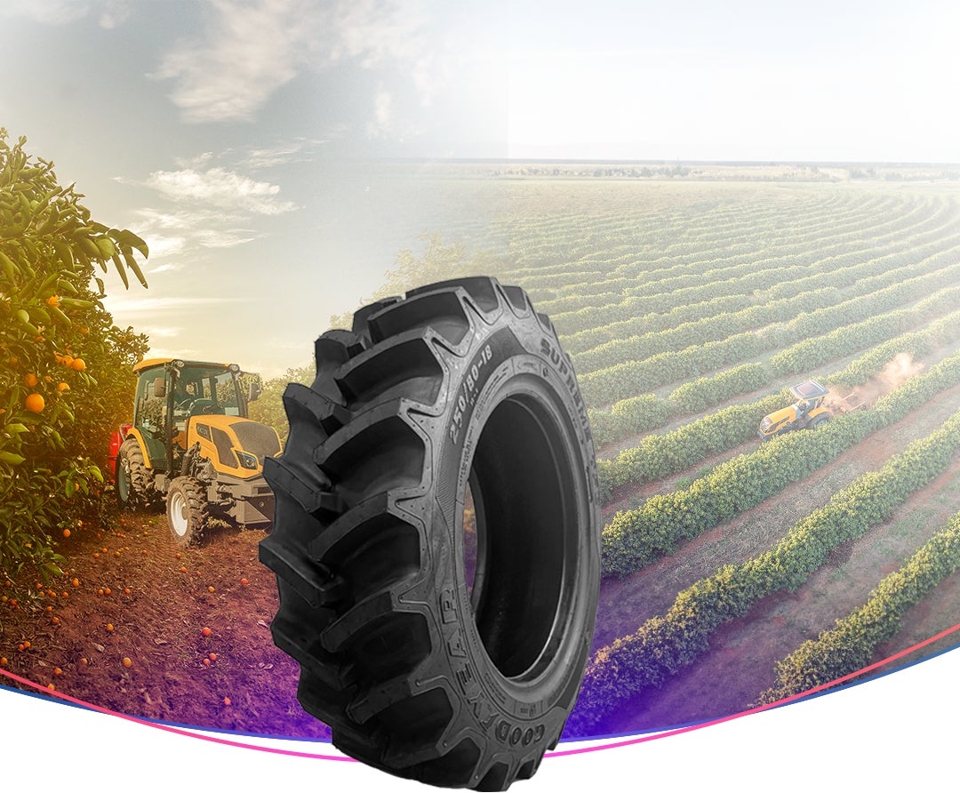Tratores melhoram eficiência no campo com pneus adaptados à agricultura mecanizada