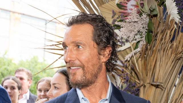 Matthew McConaughey já está recuperado após mostrar olho inchado