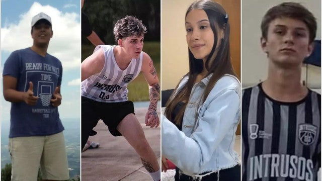 Quatro jovens atletas morrem a caminha de competição de basquete