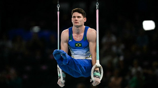 Diogo Soares encaminha vaga à final do individual geral na ginástica artística