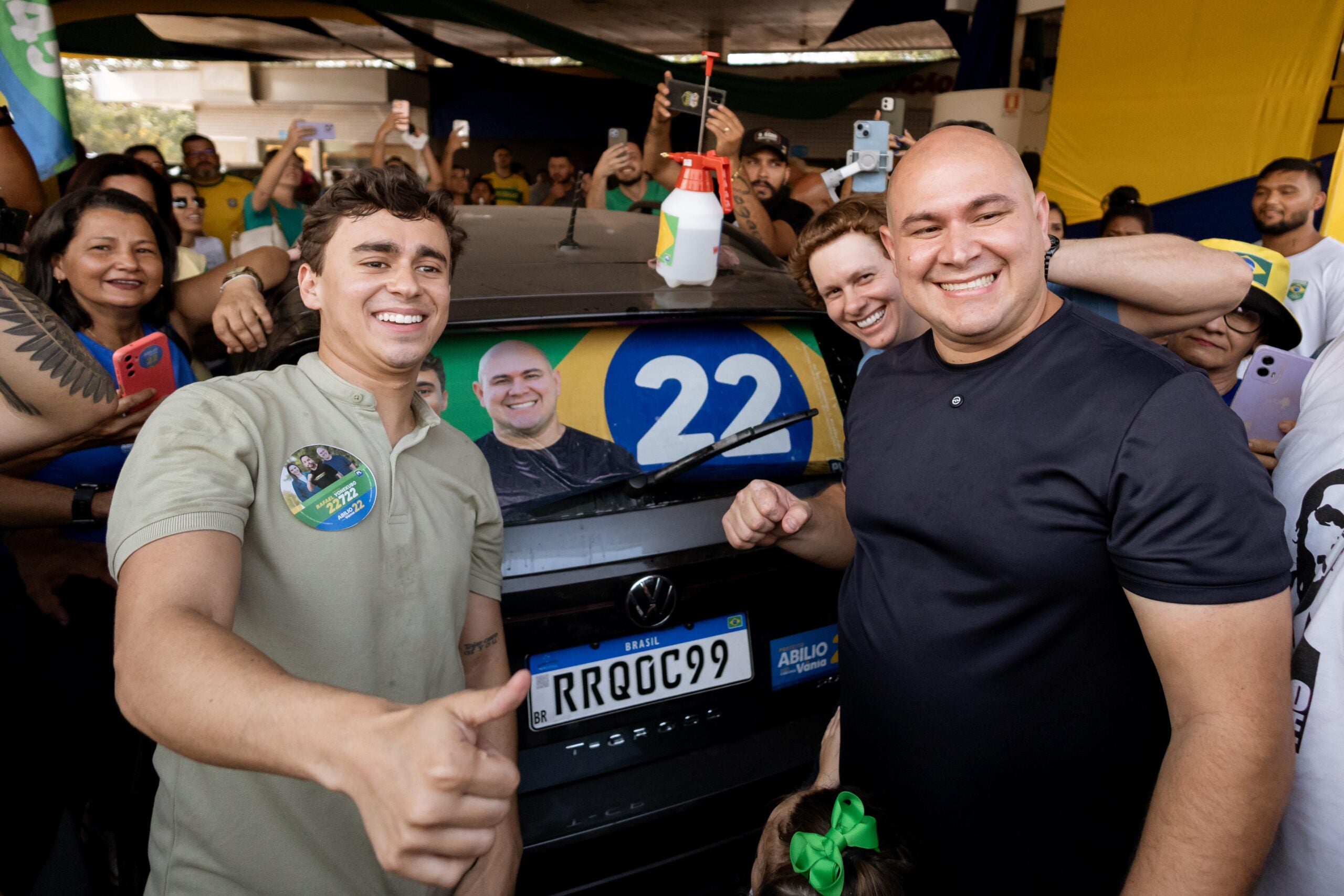 “Se depender do tanto que trabalha, Abilio sairá vitorioso”, crava deputado federal Nikolas Ferreira