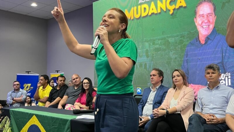 Flávia Moretti critica Kalil e fala em projeto de mudança para Várzea Grande