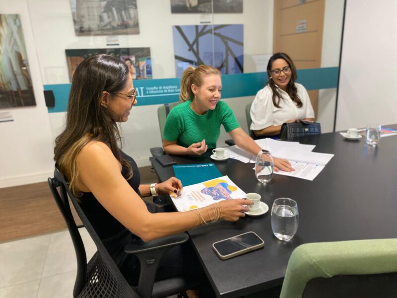 Flávia discute planejamento urbano de Várzea Grande com Conselho de Arquitetura