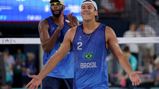 No vôlei de praia, Evandro e Arthur enfrentam holandês condenado por estupro