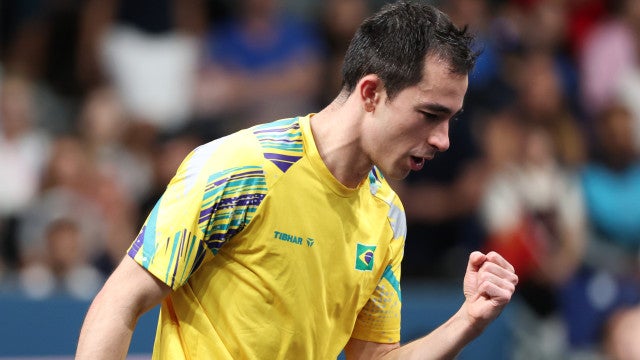 Hugo Calderano perde de francês e fica sem medalha no tênis de mesa em Paris-2024