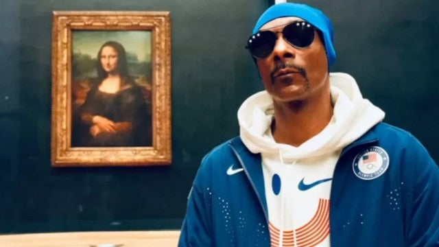 Snoop Dogg posa ao lado da Mona Lisa no Museu do Louvre: ‘Irmão Gêmeo’