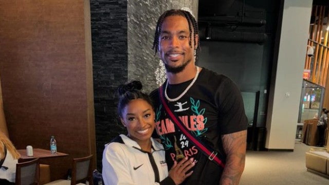 Simone Biles conheceu marido através de "Tinder dos famosos"