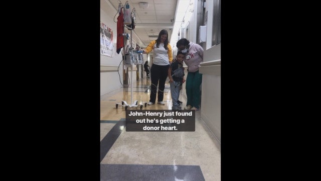 "Vou ter um coração novo!" Menino anuncia cirurgia aos amigos