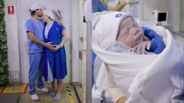 Virginia aluga andar inteiro de maternidade para nascimento do 3º filho