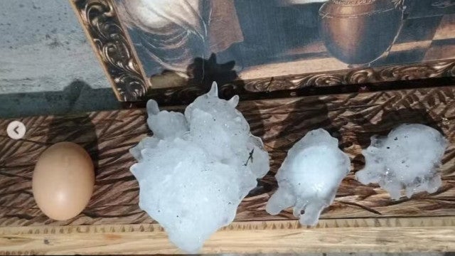 RS registra pedra de granizo de 14,6 cm, a maior a cair no Brasil