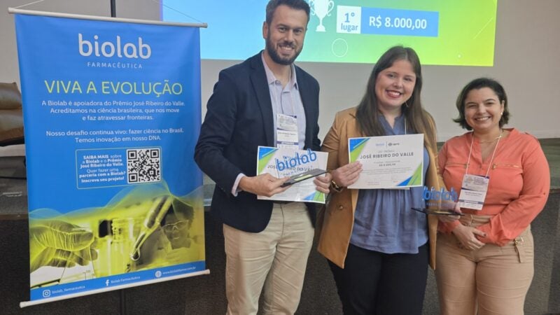 Prêmio José Ribeiro do Valle anuncia vencedora durante o 56ª Congresso Brasileiro de Farmacologia e Terapêutica Experimental