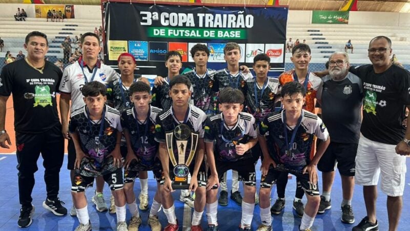 Garotos de Guarantã do Norte fazem bonito na Copa Trairão de Base em Alta Floresta