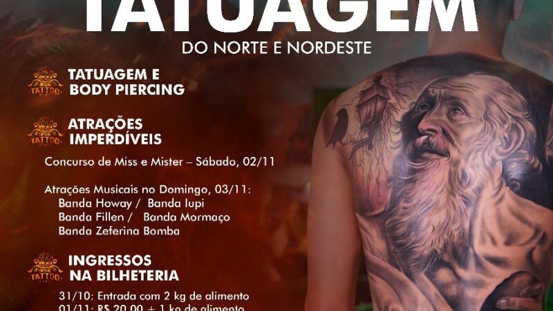 Art Tattoo Expo promove jornada épica para os que se interessam pela arte corporal