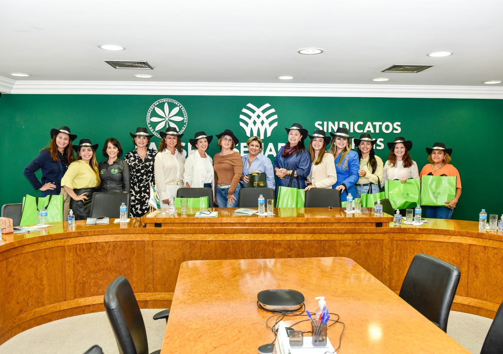 Presidentes de sindicatos rurais de MT representam a Famato em visita à Faesp e à Secretaria de Agricultura de SP