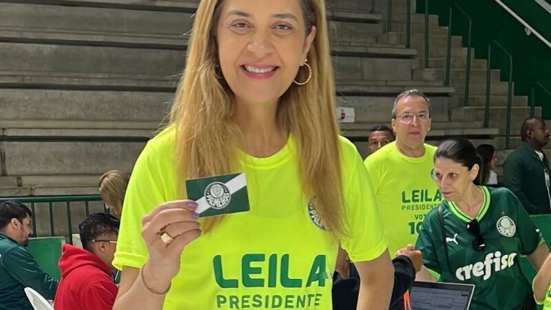 Leila Pereira é reeleita presidente do Palmeiras até 2027