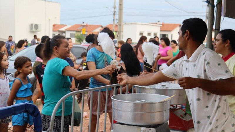 “Dia de Alegria” leva parque de diversão para mais de 2 mil pessoas no Nico Baracat