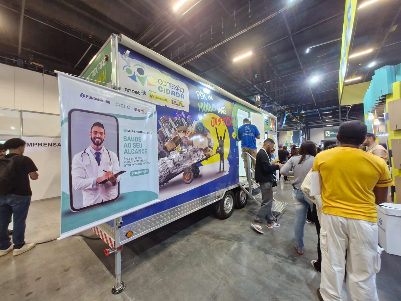 ExpoCatadores 2024: Saúde e bem-estar gratuitos para catadores de recicláveis em uma iniciativa inovadora e inclusiva