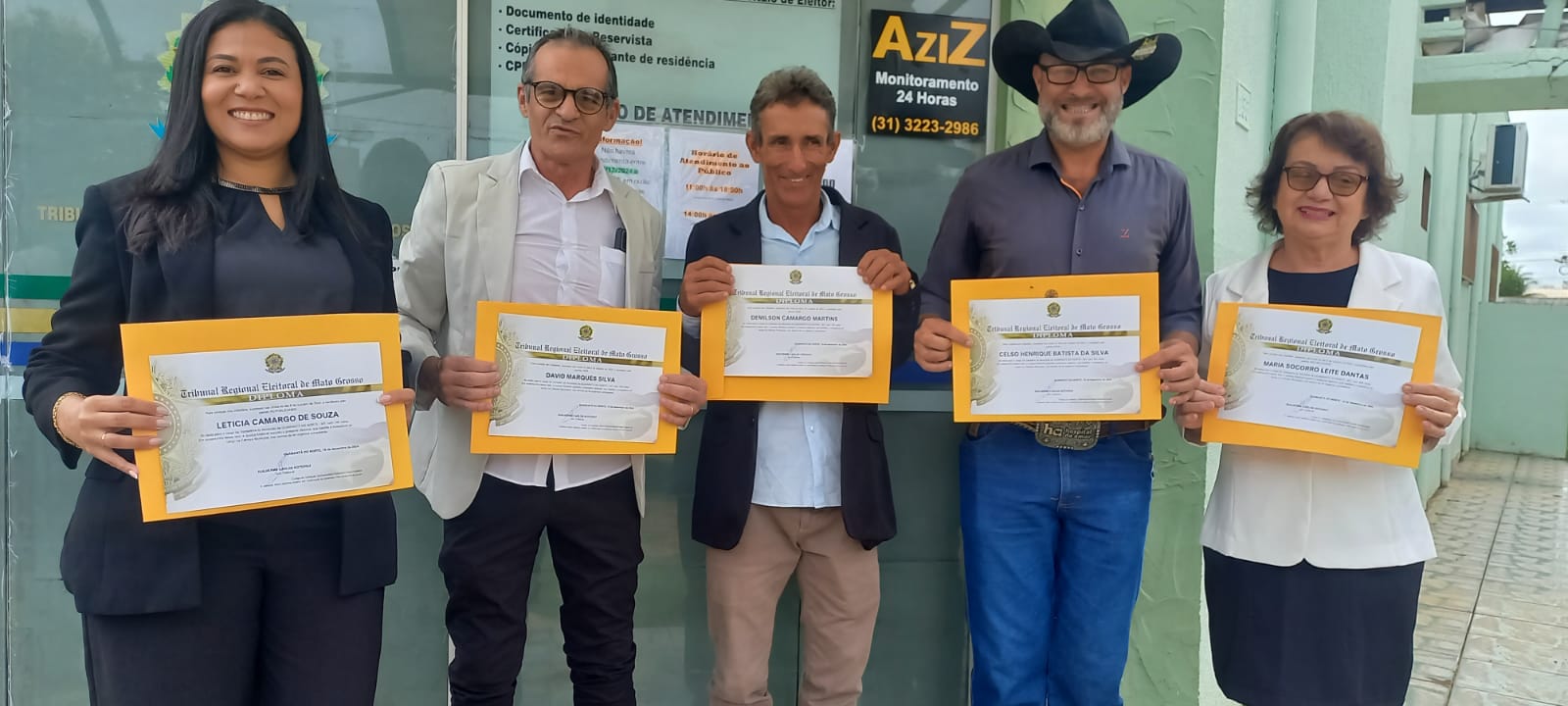 Cinco vereadores eleitos se unem para elegerem o presidente da câmara de vereadores de Guarantã do Norte