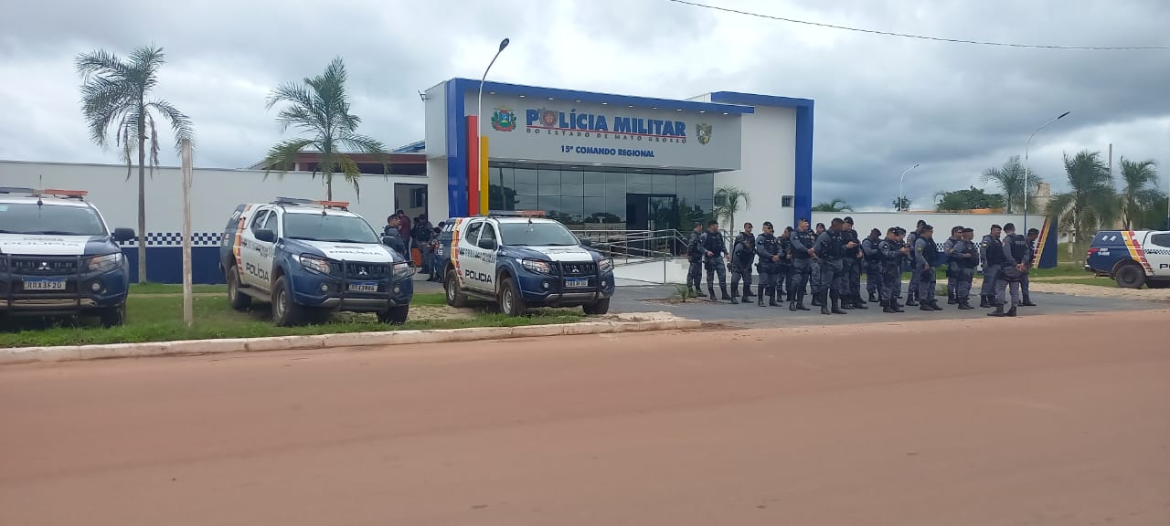 Inaugurado o Centro de Tratamento Renal e 15º Comando Regional da Policia Militar de Guarantã do Norte