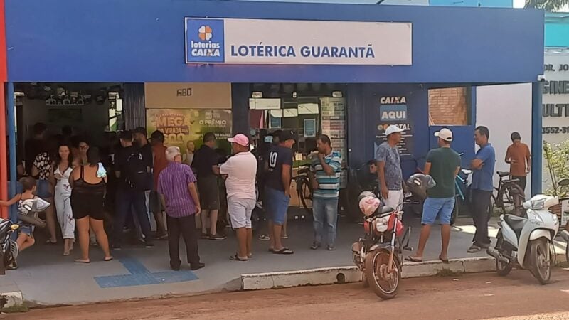Muitos apostadores de Guarantã do Norte deixaram para o último dia para fazerem suas apostas da Mega da virada