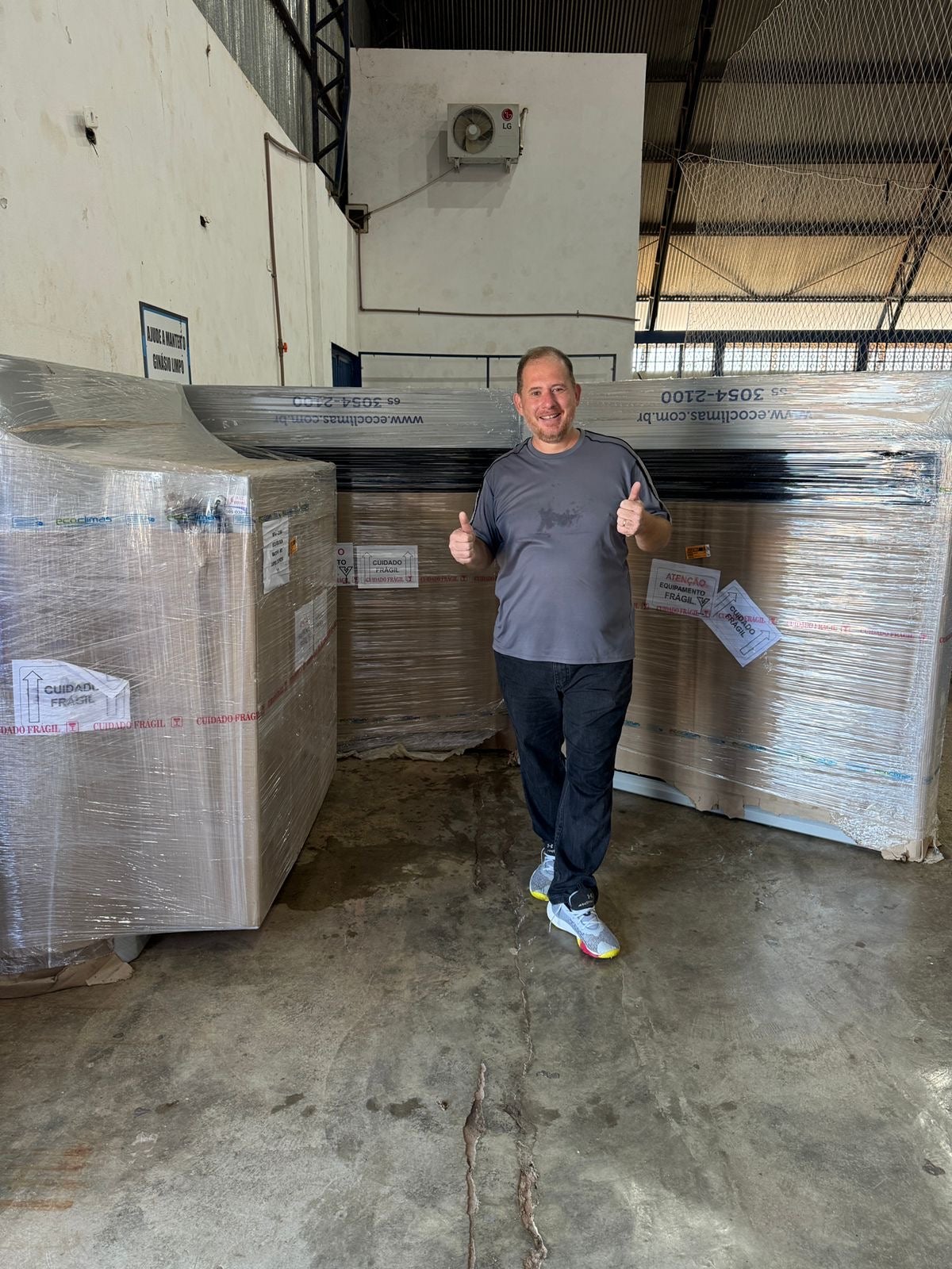 Prefeitura de Matupá Investe R$ 45 Mil na Climatização do Ginásio Municipal