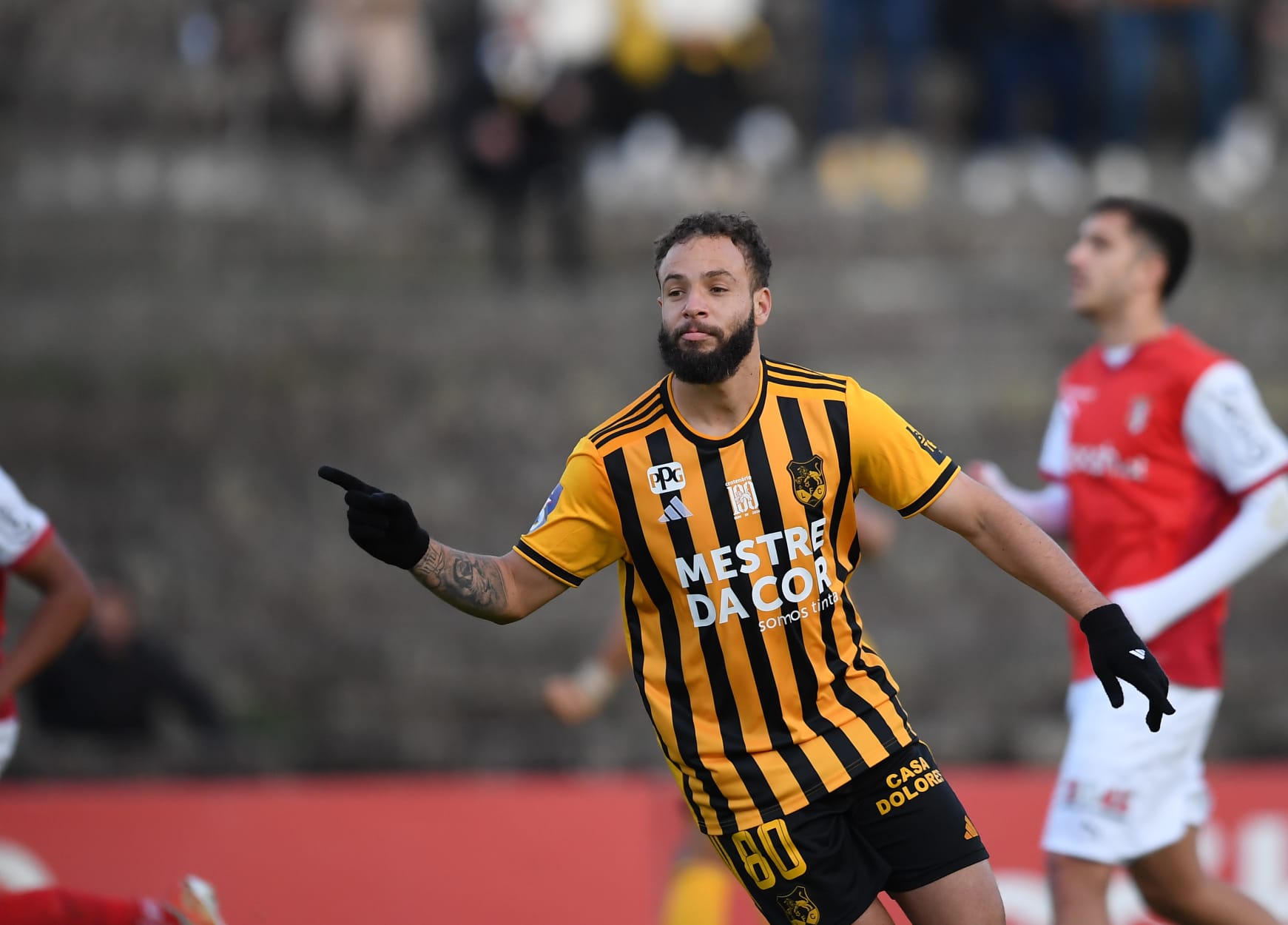 Brasileiro Renato Soares chega ao seu 50º jogo no futebol europeu