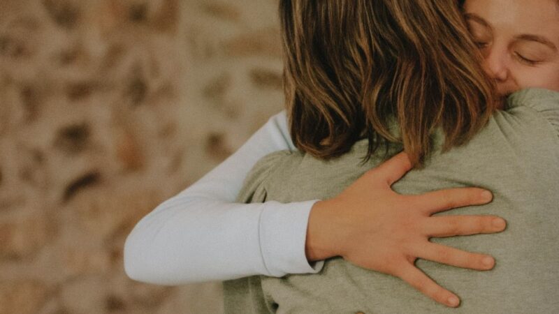 gratidão: o abraço que transmite sentimentos