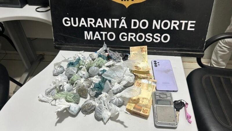 Polícia Civil desarticula comércio de drogas e prende mulher por tráfico em Guarantã do Norte