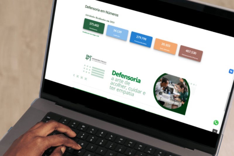 Área de Alimentos lidera atendimentos da Defensoria Pública em 2024