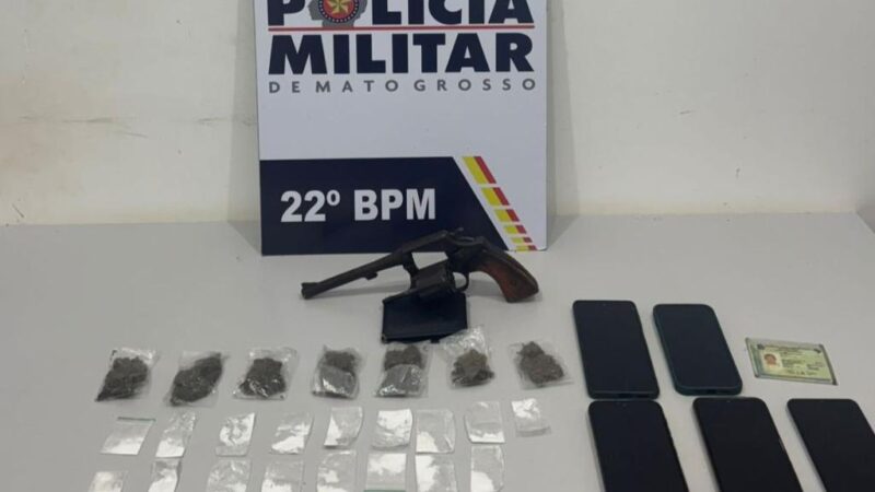 PM prende cinco membros de facção criminosa envolvidos em homicídio em Peixoto de Azevedo