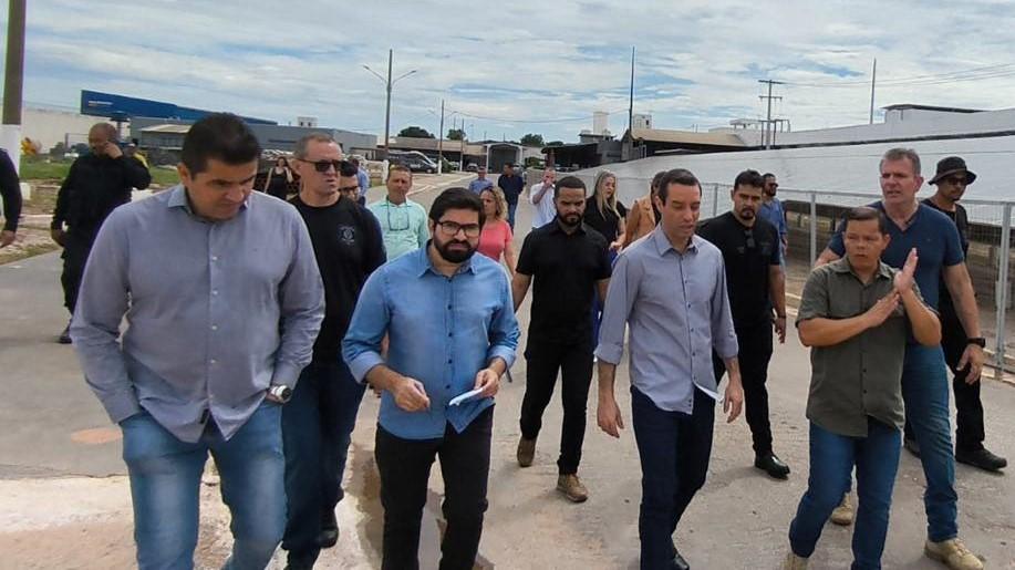 Sejus vistoria celas e unidades na Penitenciária Central do Estado