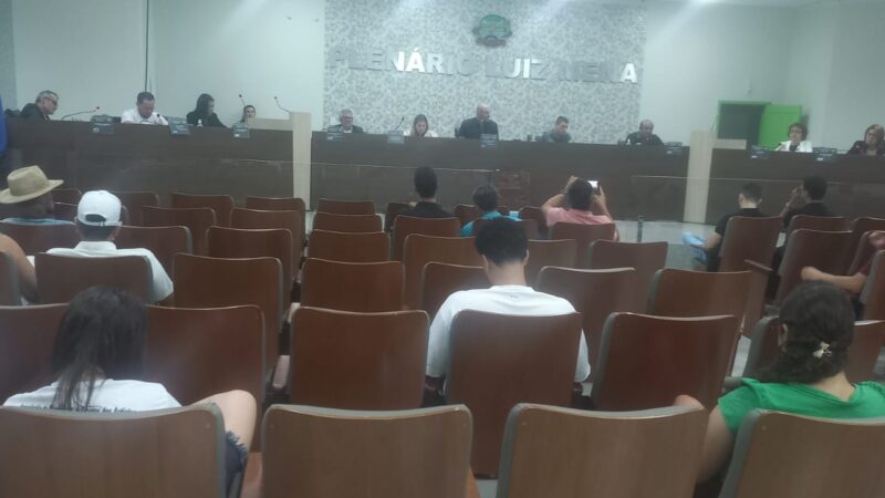 Primeira sessão da Câmara de vereadores de Guarantã do Norte