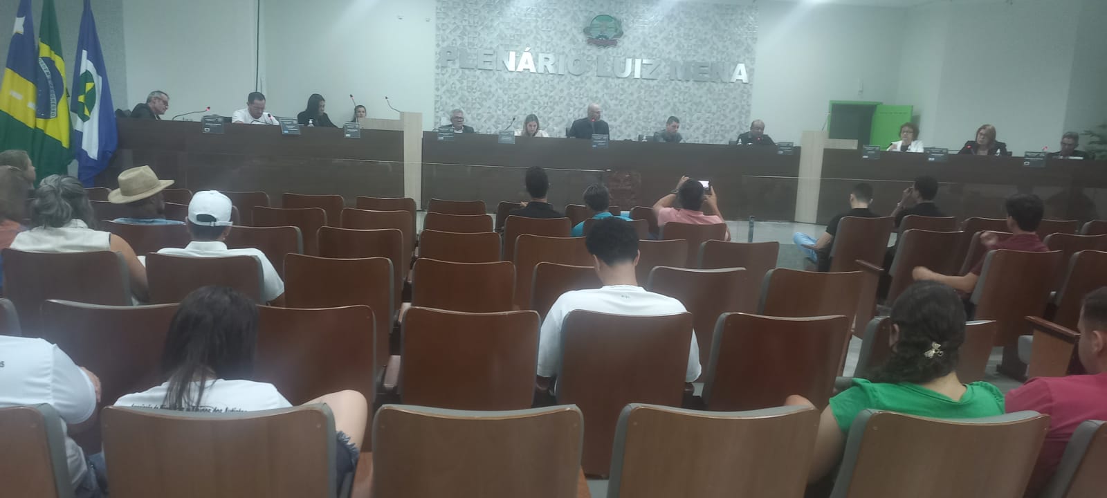 Primeira sessão da Câmara de vereadores de Guarantã do Norte