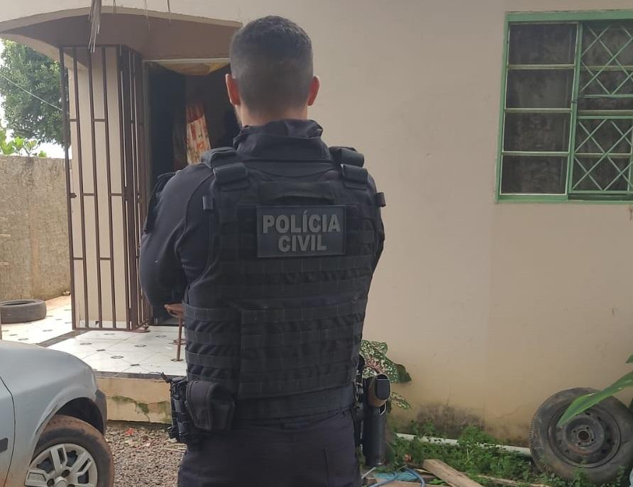 Polícia Civil cumpre buscas contra suspeito de armazenar mídias de pornografia infantil em Guarantã do Norte