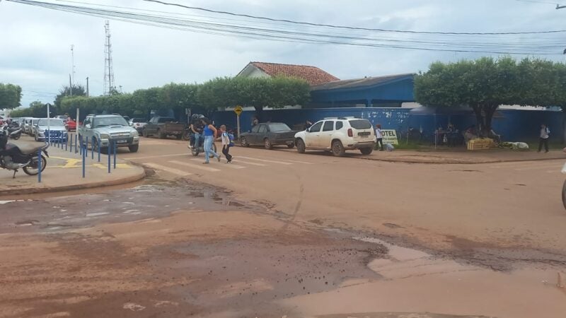 Em Guarantã do Norte Conselho de transito quer semáforo em cruzamentos no centro da cidade